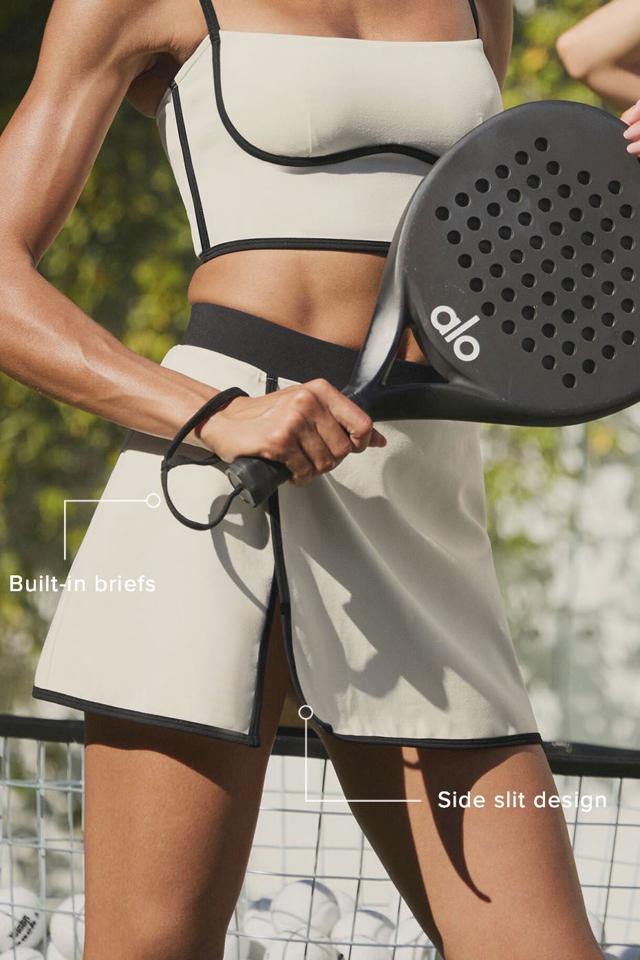 "New" airbrushed contoured skirt