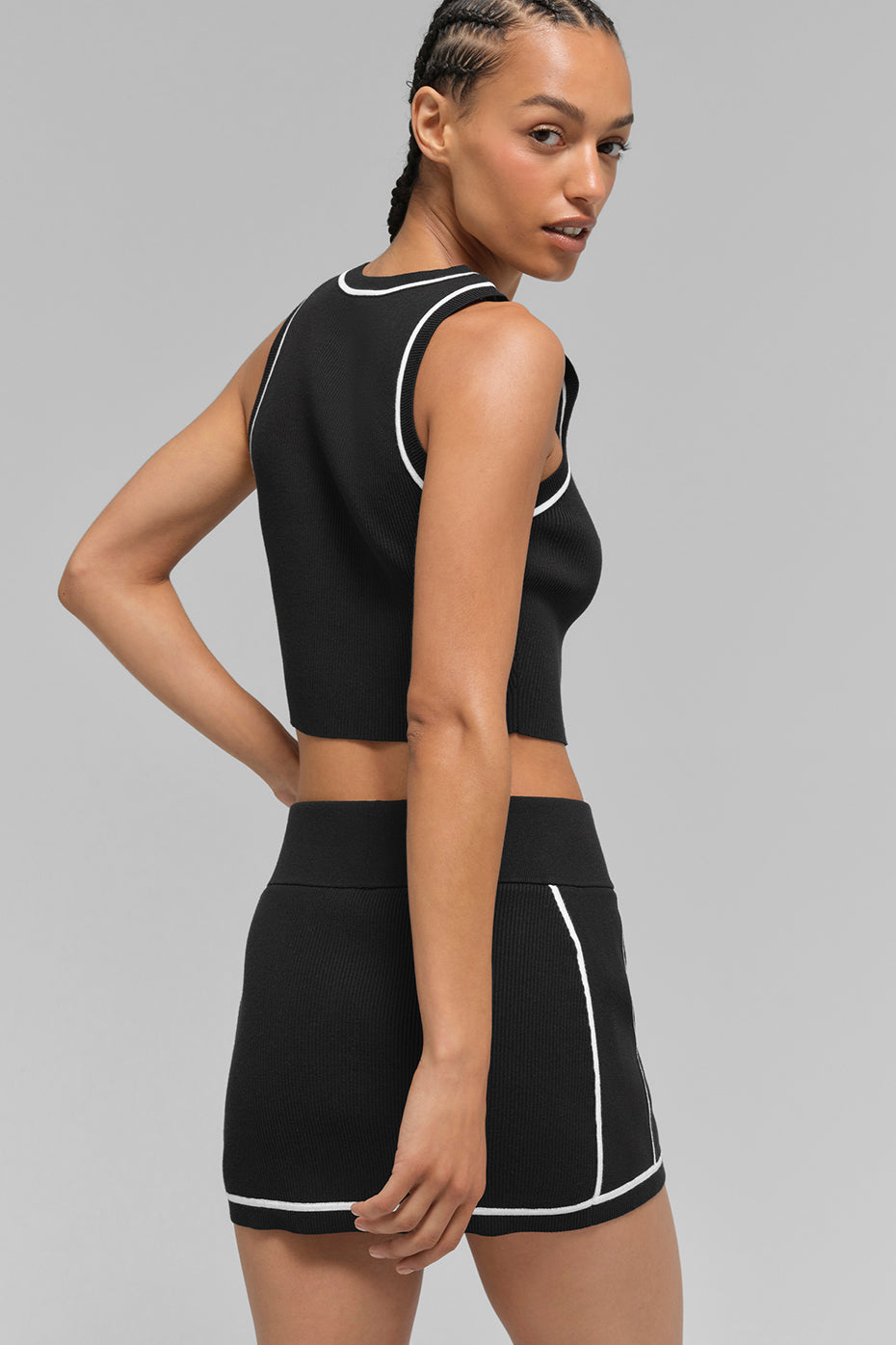 Mini skirt - Highline ribbed knit "new" "out of stock"