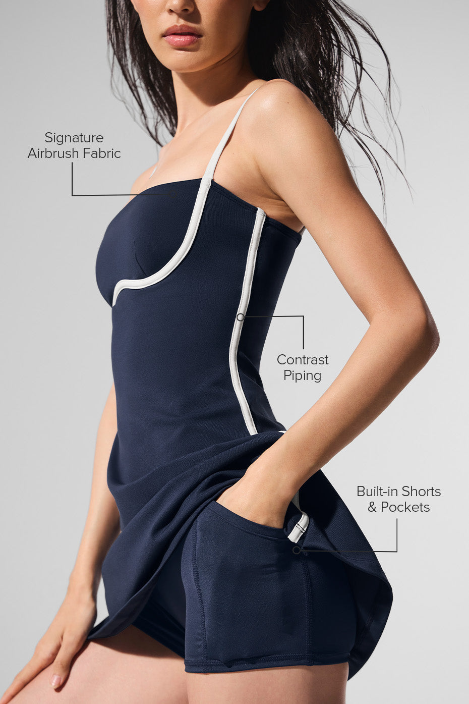 Best-selling airbrushed dress