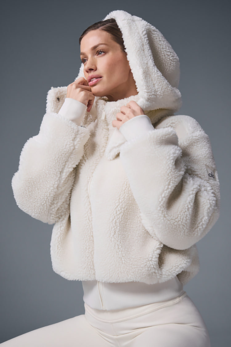 Foxy Sherpa Jacket - White "Out of Stock"
