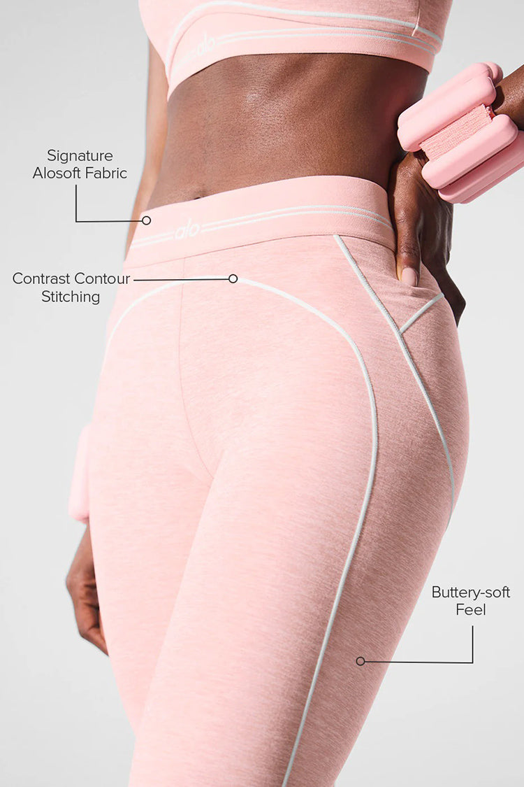 Legging Airbrush taille haute 7/8 Heart Throb "Meilleure vente"