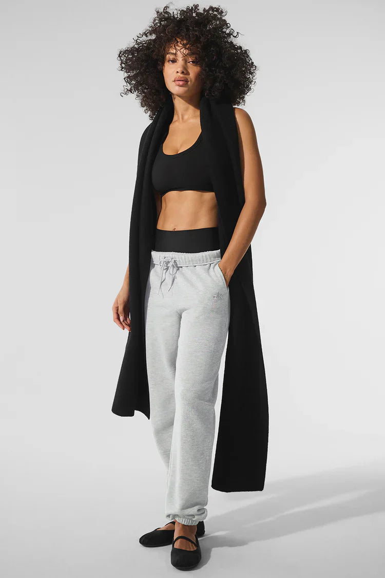 Écharpe oversize en laine mérinos "nouveau"