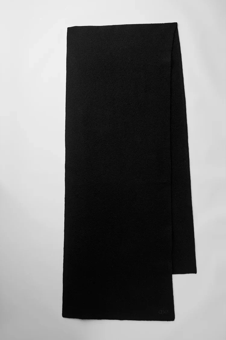 Écharpe oversize en laine mérinos "nouveau"