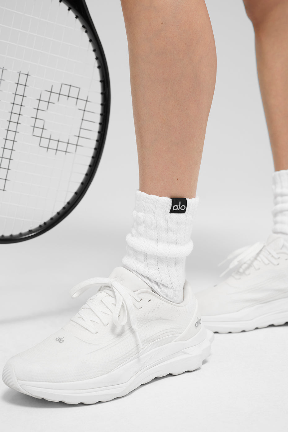 Chaussettes unisexes mi-mollet effet froissé "de retour en stock"