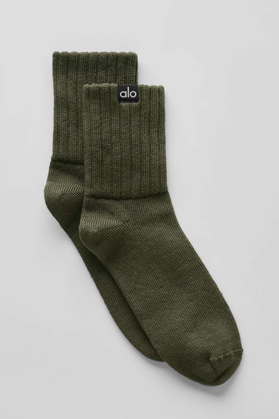 Chaussettes unisexes mi-mollet effet froissé "de retour en stock"
