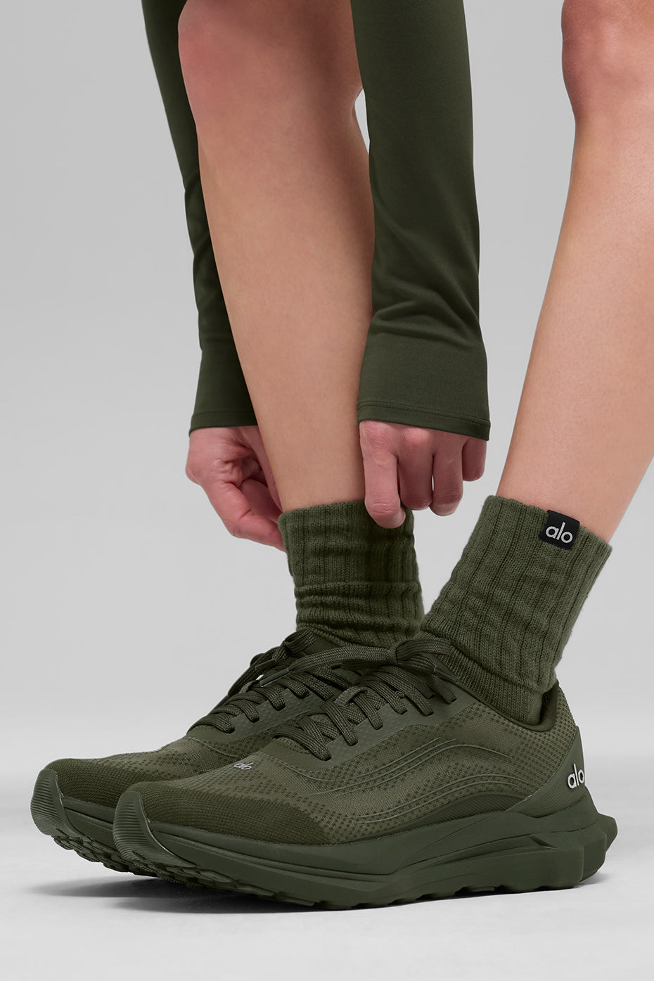 Chaussettes unisexes mi-mollet effet froissé "de retour en stock"