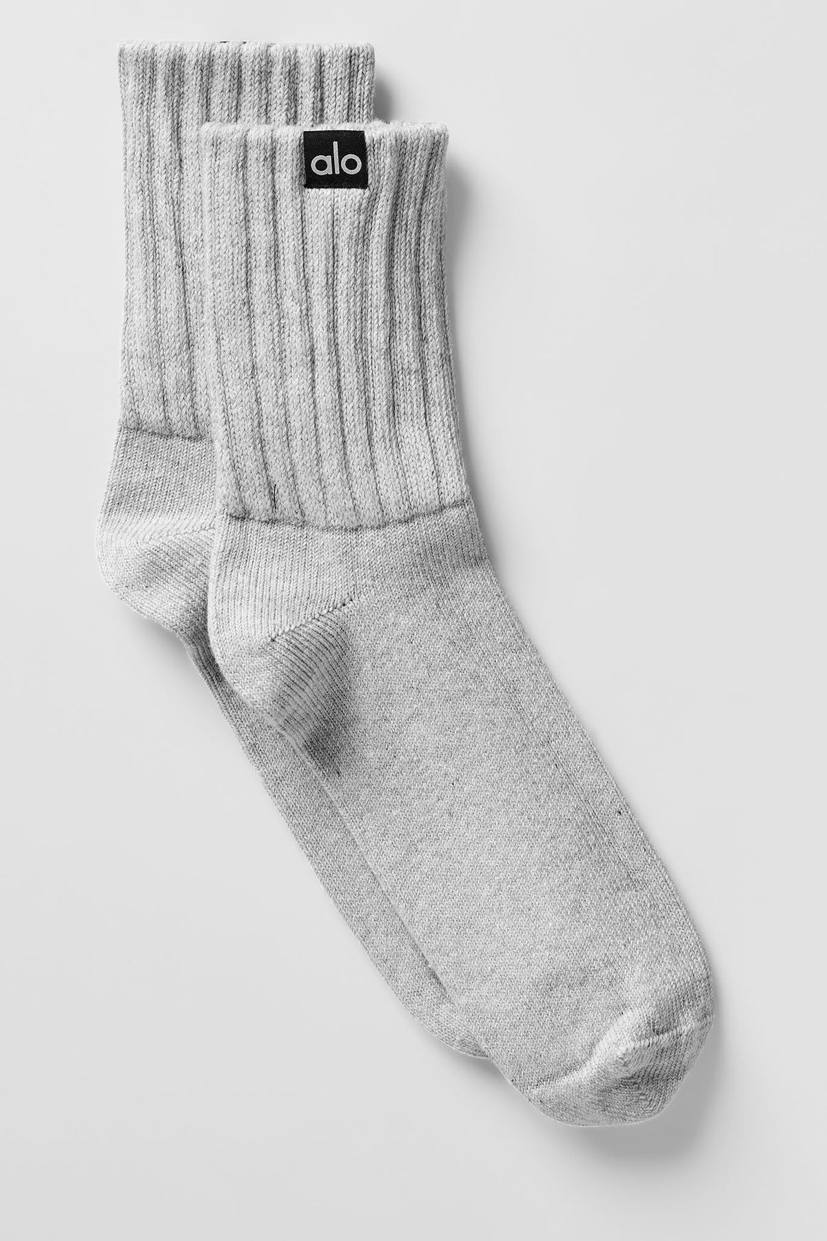 Chaussettes unisexes mi-mollet effet froissé "de retour en stock"