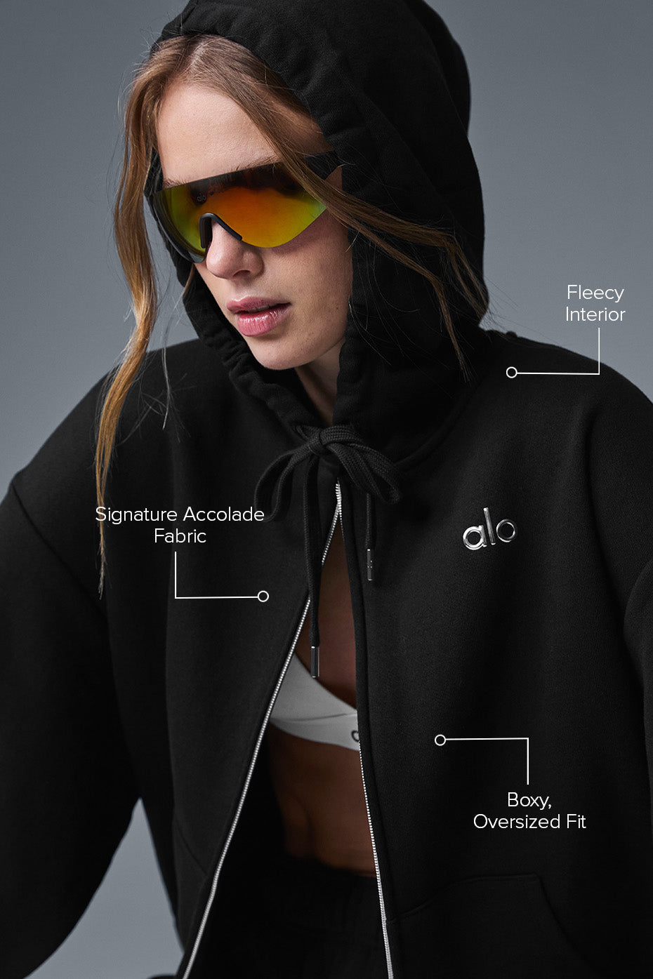Veste Accolade zippée "Meilleure vente""nouveau"
