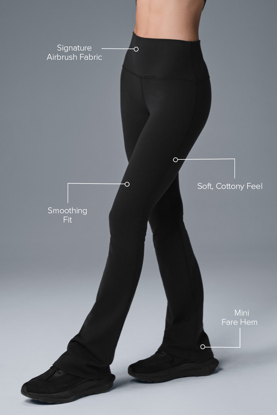 Legging Airbrush bootcut 7/8 "Meilleure vente" "épuisé"