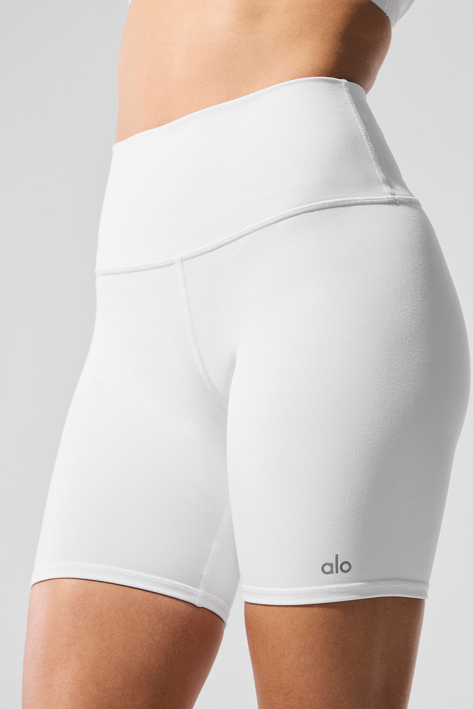 High-waisted cycling shorts 7