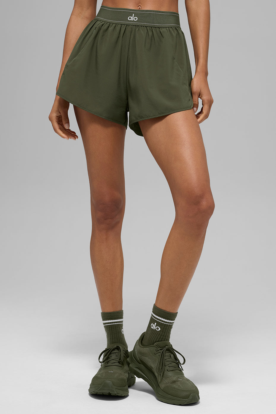 Short Match Point Vert olive