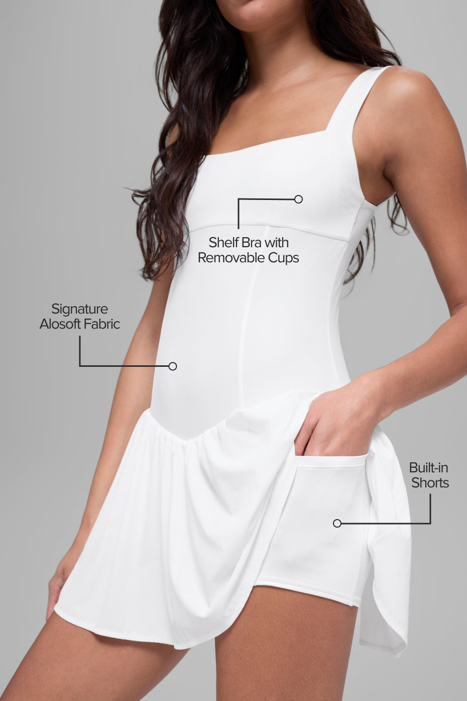 Robe de tennis Alosoft Break Point "nouveau"