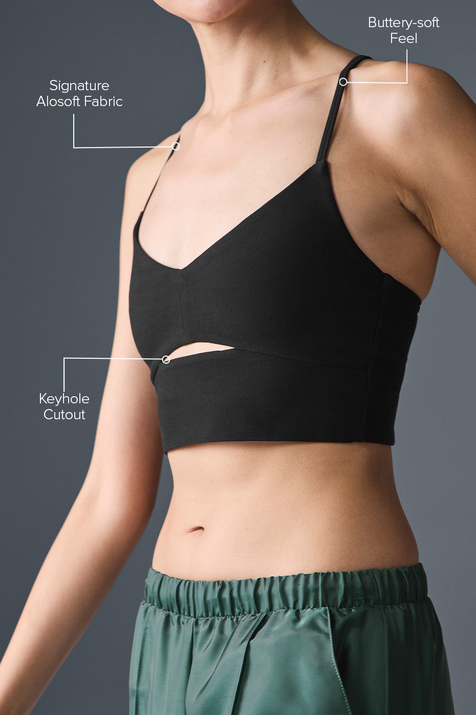 Brassière Washed Alosoft Highlight